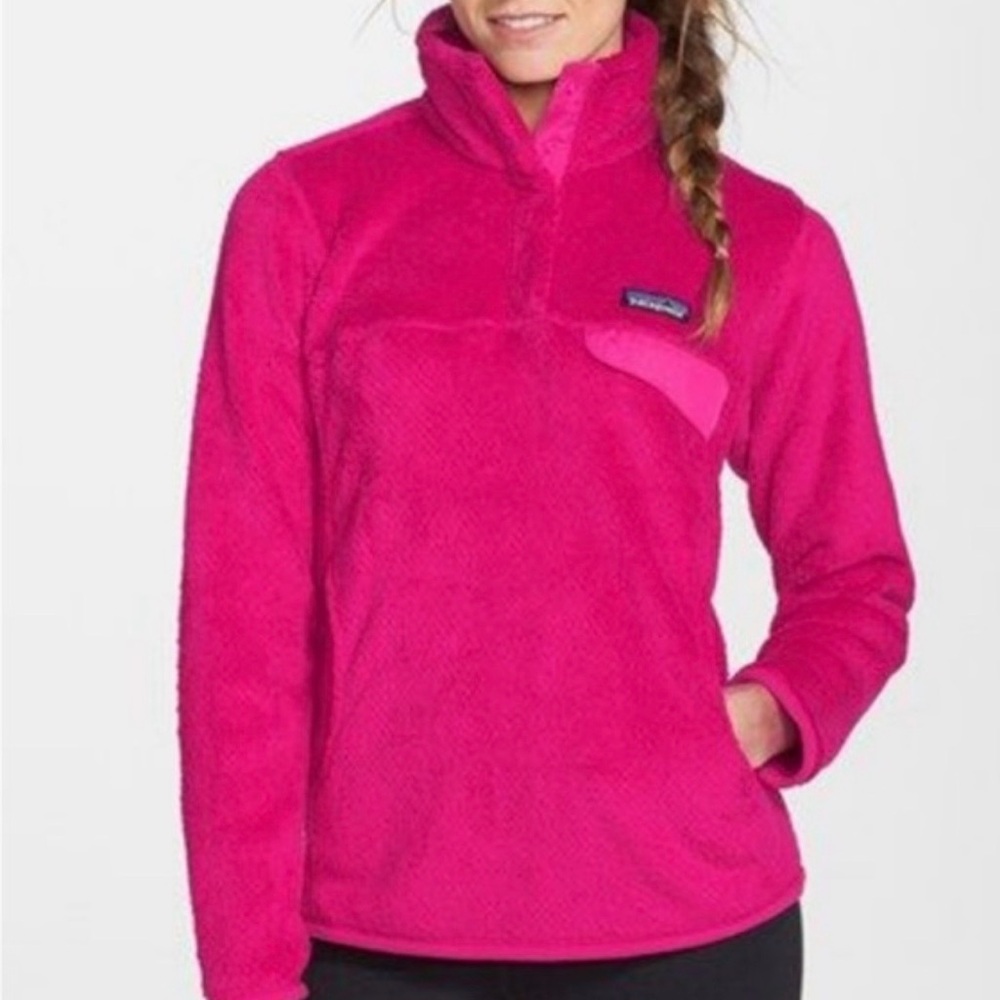 Patagonia Vibrant Pink Snap-T Fleece